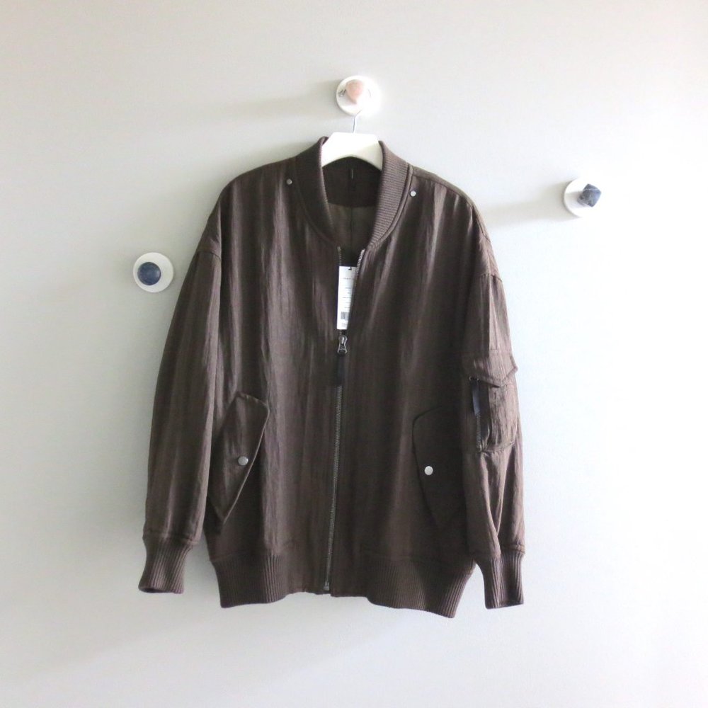 NWT HELMUT LANG MEN'S BOMBER JACKET Sz-M $1195